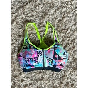 Victoria's Secret Women's Sports Bra VSX Sport Knockout Front Closure Bra 34C